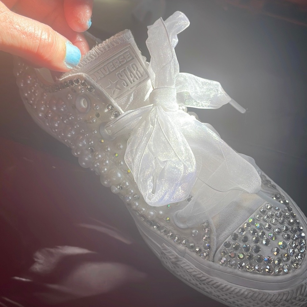 Bedazzled converse